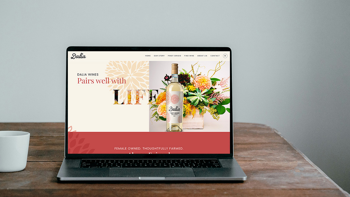 Dalia Wines Website